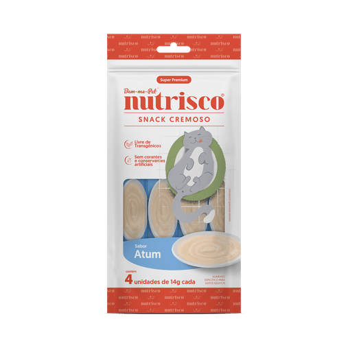PETISCO NUTRISCO ATUM GATO 56G