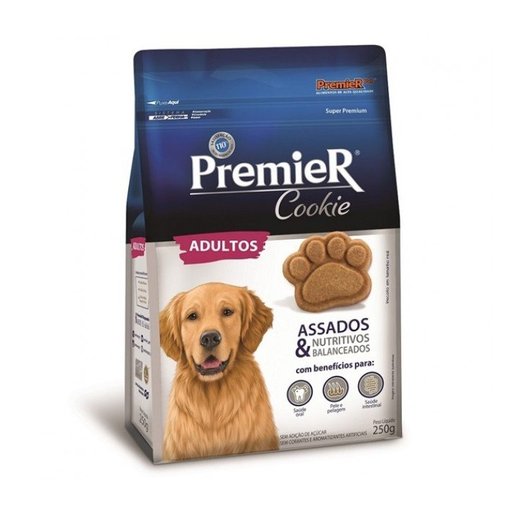 Petiscos Premier Cookie para Cães Adultos 250g