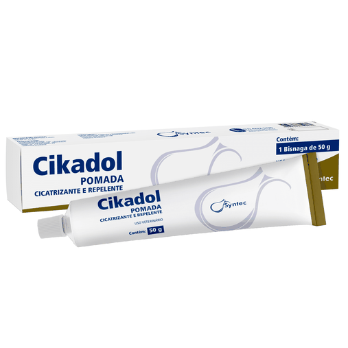 Pomada Syntec Cikadol Cicatrizante e Repelente 50g
