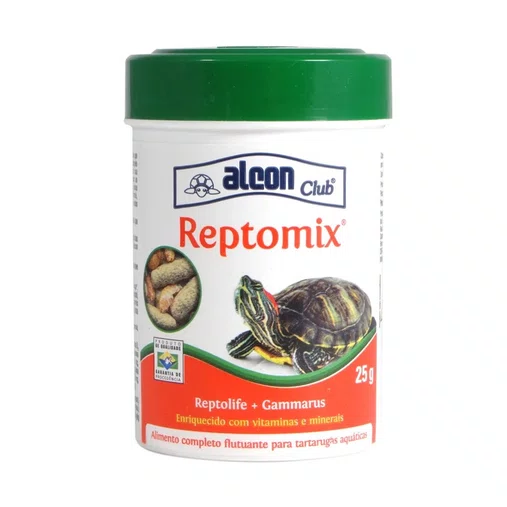 Ração Alcon Reptomix para Tartarugas Aquáticas 25g
