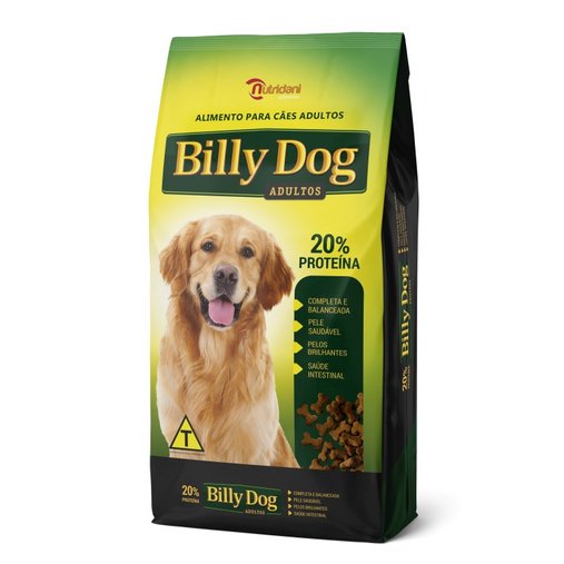 Ração Billy Dog para Cães Adultos 25Kg