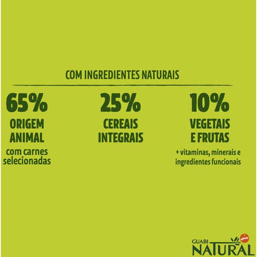 Ração Guabi Natural para Gatos Adultos Sênior Castrados sabor Frango e Arroz Integral 7,5Kg