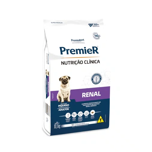 Ração Premier Nutrição Clínica Renal para Cães Adultos Raças Pequenas 10,1kg