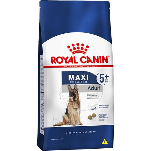 Ração Royal Canin Maxi para Cães Adultos 5 anos ou mais 15Kg
