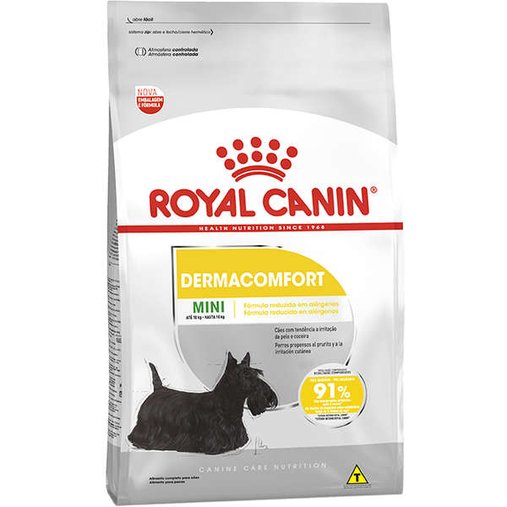 Ração Royal Canin Mini Dermacomfort para Cães Adultos 1Kg