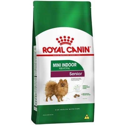 Ração Royal Canin Mini Indoor para Cães Sênior 7,5Kg