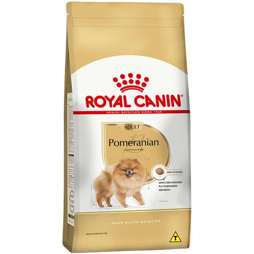Ração Royal Canin Pomeranian Spitz Alemão para Cães Adultos 2,5Kg