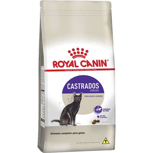 Ração Royal Canin Sterilised para Gatos Adultos Castrados 1,5Kg