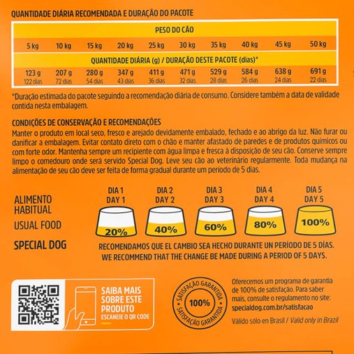 Ração Special Dog para Cães Adultos Sabor Carne 15Kg