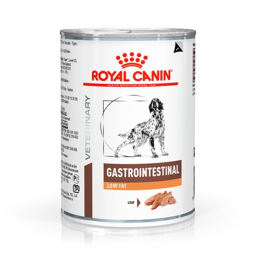 Patê Royal Canin Gastrointestinal Low Fat para Cães Adultos Baixa Gordura 420g
