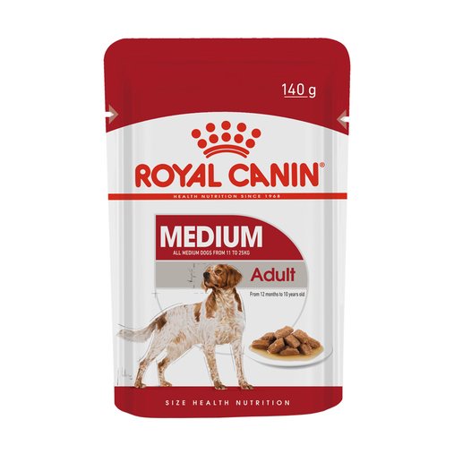 Sachê Royal Canin Medium Wet para Cães Adultos 140g