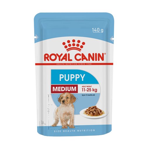 Sachê Royal Canin Medium Wet para Cães Filhotes 140g
