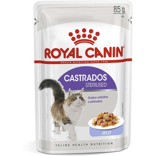 Sachê Royal Canin Jelly Sterilised Wet para Gatos Castrados 85g