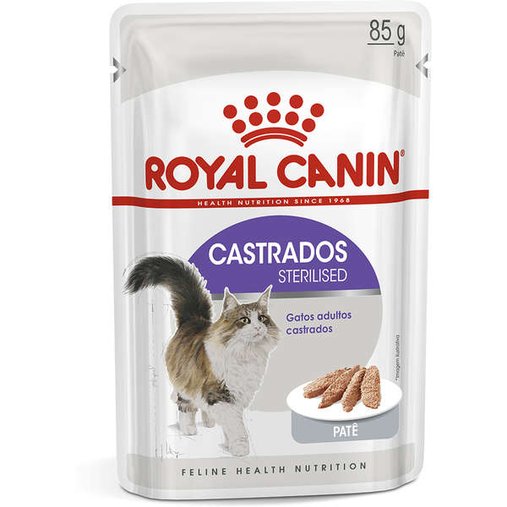 Sachê Royal Canin Patê Sterilised Wet para Gatos Castrados 85g
