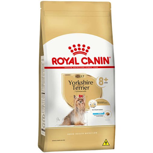Ração Royal Canin Yorkshire Terrier para Cães Sênior 8+ 2,5Kg