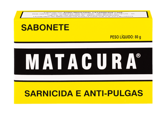MATACURA SABONETE SARNICIDA 80G