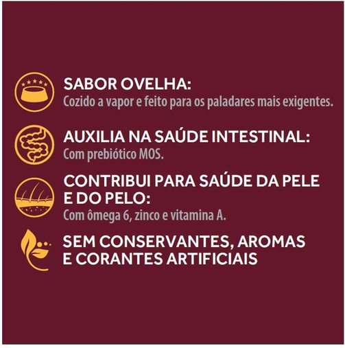 Sachê Gran Plus para Cães Adultos Sabor Ovelha 100g