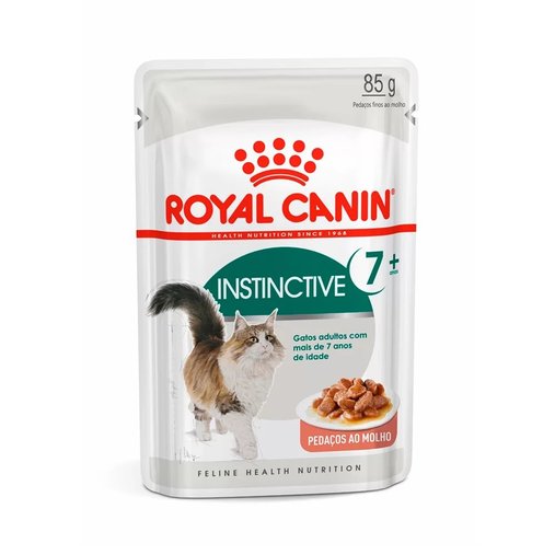 Sachê Royal Canin Instinctive 7+ Wet para Gatos 85g