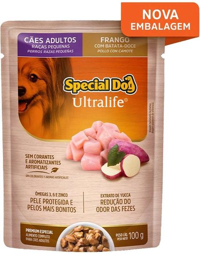 Sachê Special Dog Ultralife para Cães Adulto Raças Pequenas Sabor Frango 100g