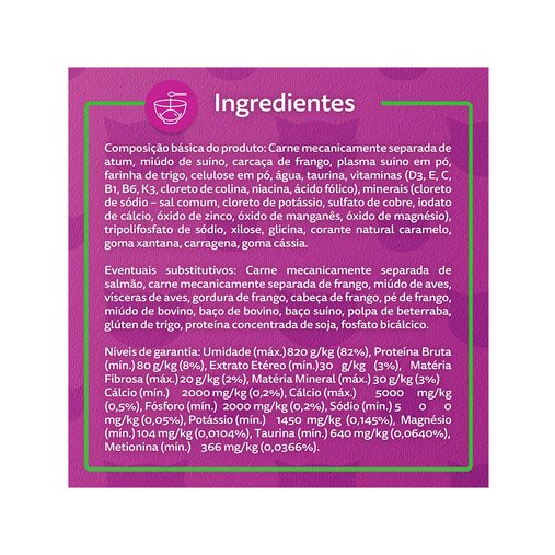 Sachê Whiskas Jelly para Gatos Adultos Sabor Peixes 85g