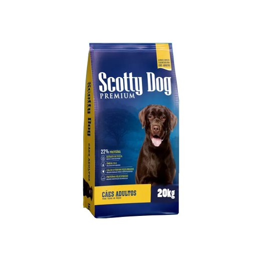Ração Scotty Dog para Cães Adultos 20kg