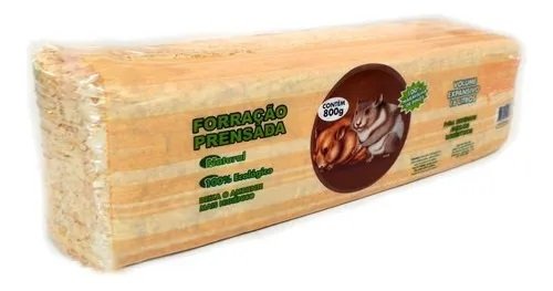 SERRAGEM PRENSADA P/ HAMSTER 800G MUNDO PET