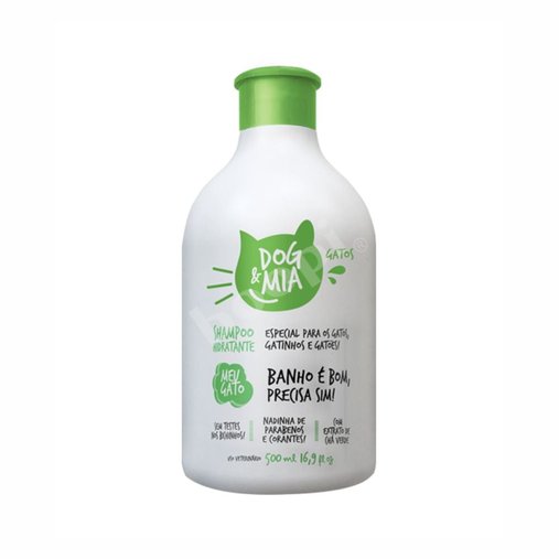 Shampoo Hidratante Dog&Mia para Gatos 500ml