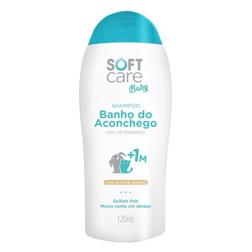 Shampoo Soft Care Baby Banho do Aconchego para Cães e Gatos +1M 120ml