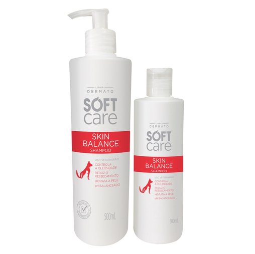 Shampoo Soft Care Skin Balance para Cães e Gatos 300ml