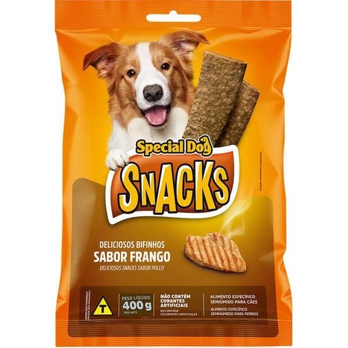 Petisco Bifinho Special Dog para Cães sabor Frango 400g