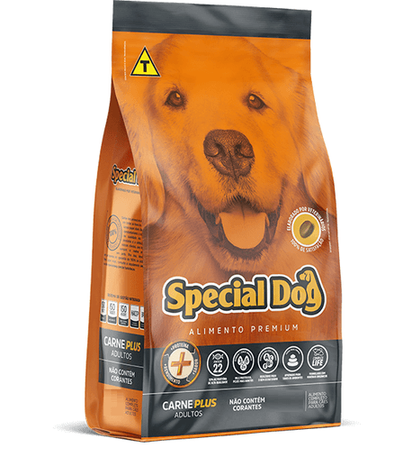 Ração Special Dog Plus para Cães Adultos Sabor Carne 15Kg