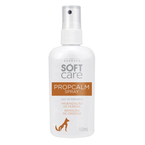 Spray Higienizador Soft Care Propcalm para Cães e Gatos 100ml
