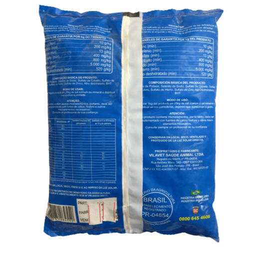 Suplemento Mineral Zumm para Bovinos de Corte 1Kg
