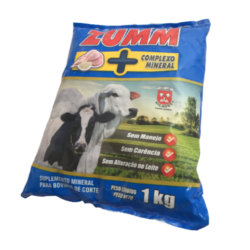 Suplemento Mineral Zumm para Bovinos de Corte 1Kg