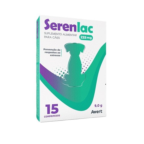 SUPLEMENTO SERENLAC 225MG 15COMP AVERT
