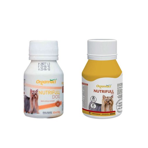 Suplemento Vitamínico Organnact Nutrifull para Cães 30ml