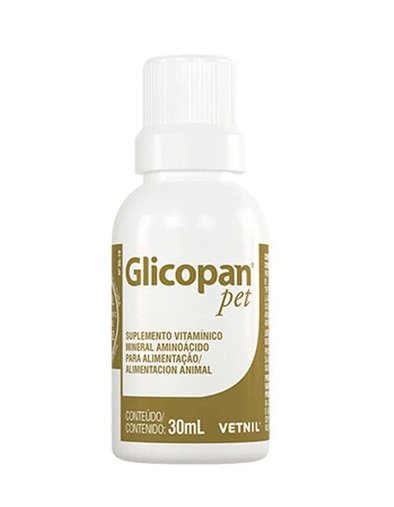 Suplemento Vitamínico Vetnil Glicopan Pet 30ml