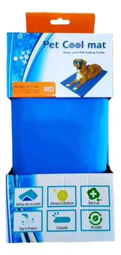 Tapete Pet Cool Mat Gelado M para Cães e Gatos