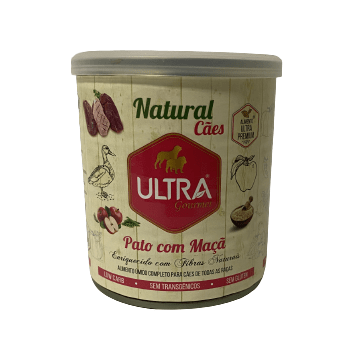 Patê Ultra Gourmet Natural para Cães Adultos Sabor Pato e Maçã 300g