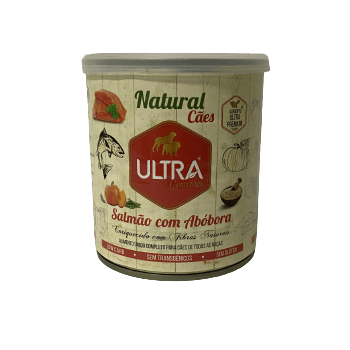 Patê Ultra Gourmet Natural para Cães Adultos Sabor Salmão e Abóbora 300g