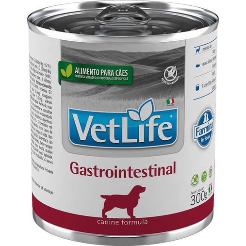 Ração Úmida Vet Life Gastrointestinal para Cães Adultos 300g