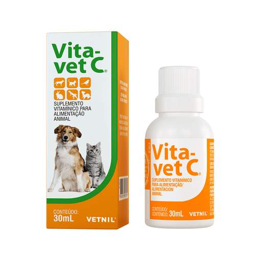 Suplemento Vitamínico Vetnil Vita Vet C Gotas 30ml
