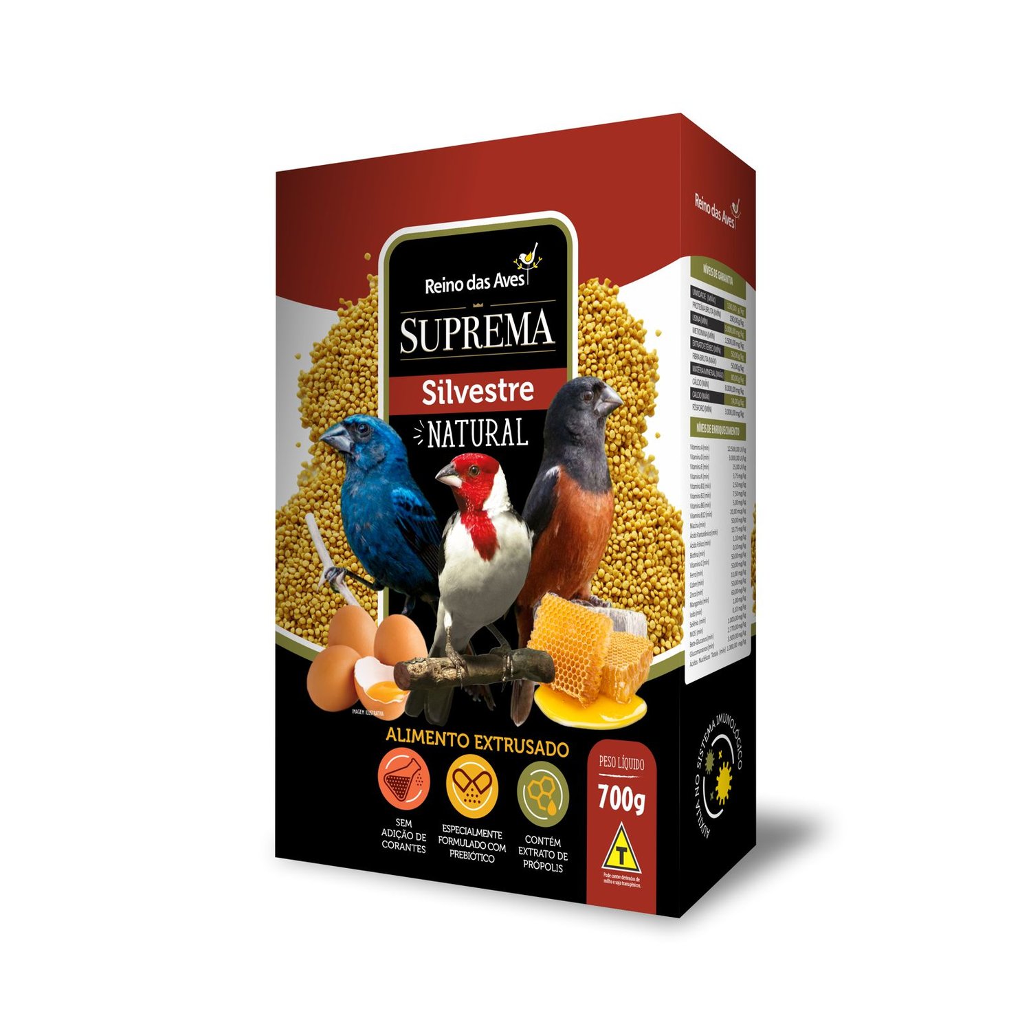 RACAO PASSAROS CLUB COLEIRO ALCON 150G - Mai agropet