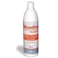 Micodine Shampoo Syntec Cetoconazol e Clorexidine para Cães e Gatos 500ml