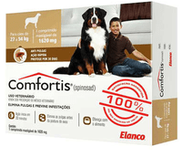 Antipulgas Comfortis para Cães de 27 a 54Kg 1620mg