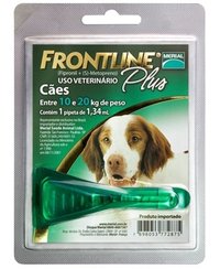 Antipulgas Frontline Plus para Cães M 10 a 20Kg 1,34ml