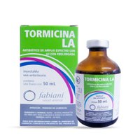Antibiótico Injetável Tormicina LA 50ml