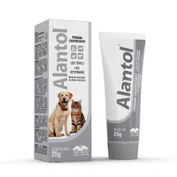 Pomada Cicatrizante Vetnil Alantol para Cães e Gatos 25g