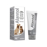 Pomada Cicatrizante Vetnil Alantol para Cães e Gatos 60g