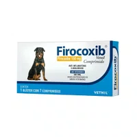 Anti-Inflamatório e Analgésico Vetnil Firocoxib 150mg 7un